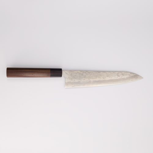 Ishizuchi Knife - Gin3 - Nshiji - Gyuto - Rosewood Octagon Handle - 21 cm