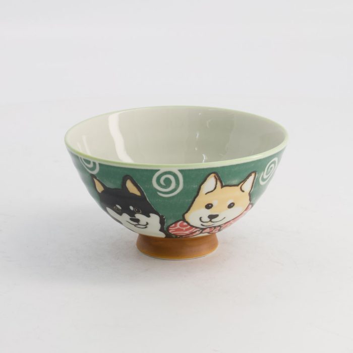 Tokyo Design Studio - Kawaii - Bol de riz - Shiba Chienne - 350ml - 11.5 x 6 cm