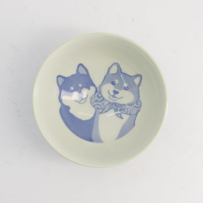Tokyo Design Studio - Kawaii - Bol à riz - Chien Shiba - Vert - 14.5×6.5cm 500ml – Image 3