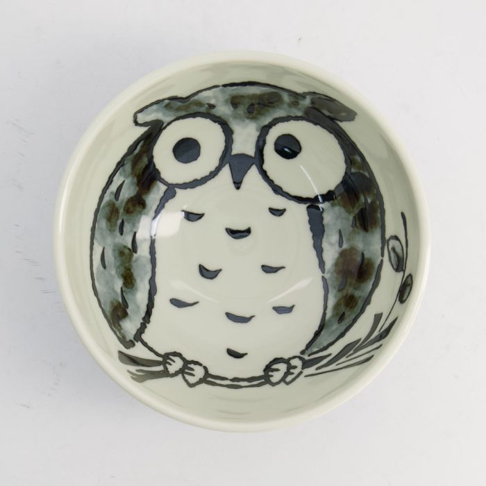 Tokyo Design Studio - Kawaii - Bol à riz - Hibou - Rose - 13×8cm 400ml – Image 3