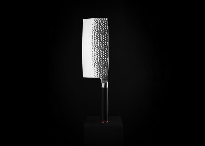 Couteau Kotai - Couteau martelé couperet avec boîte en bambou - 19cm – Image 2