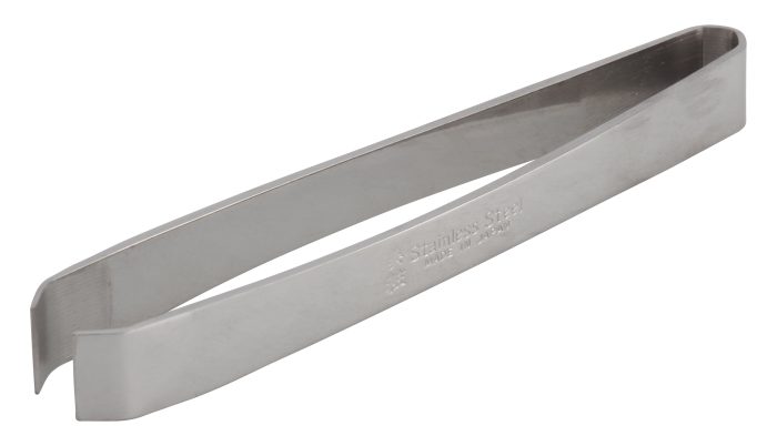 Pince à Épiler Chevrons Acier Inoxydable Type Plat 12cm Style Japon Oriental – Image 2