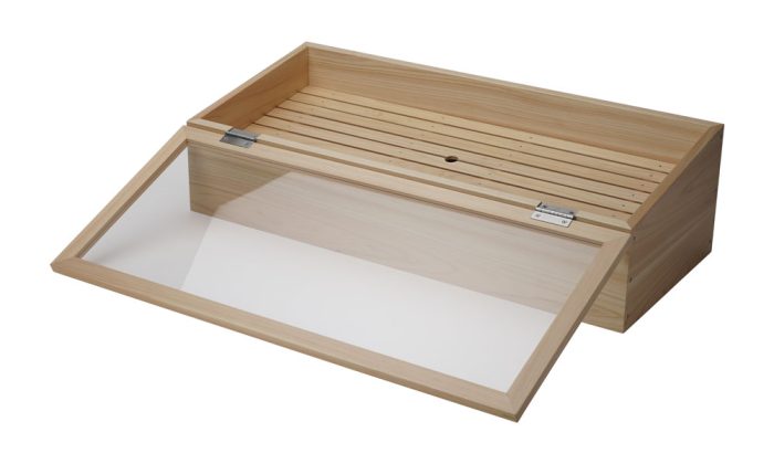 Boîte de présentation en bois Tokyo Design Studio avec couvercle 69,2x29,5x20,cm
