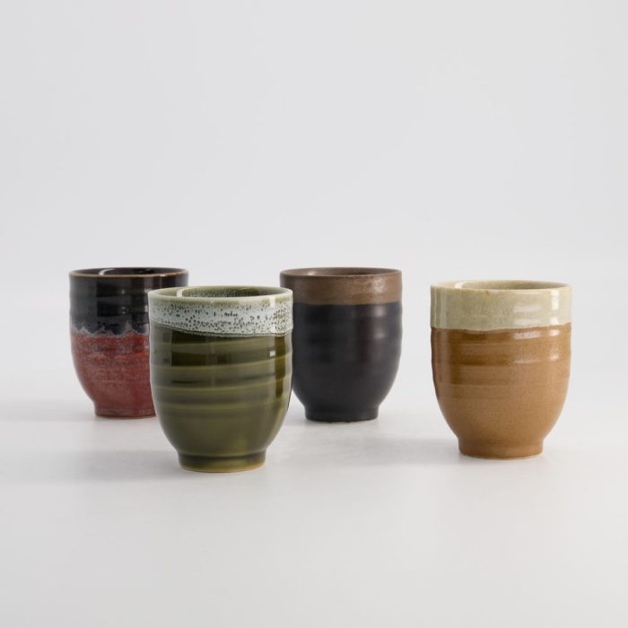 Tokyo design Studio Coffret Cadeau Tasses à Thé 4pcs 6.7x8.3cm 200ml