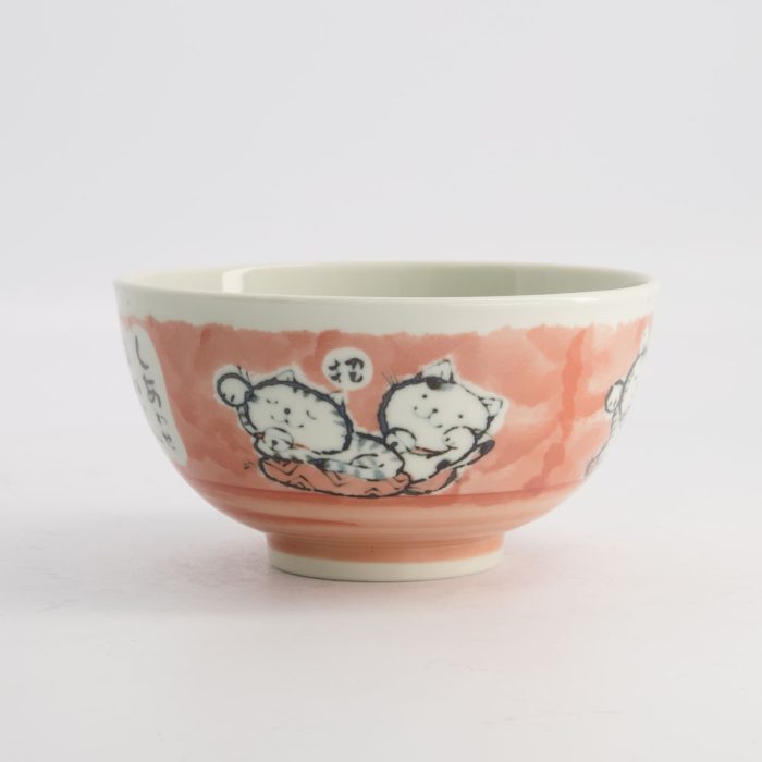 Tokyo Design Studio Bol à riz Kawaii Chat Neko 13x8cm 400ml – Image 3