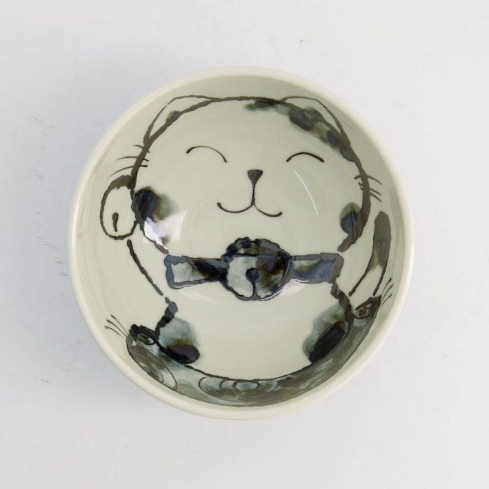 Tokyo Design Studio Bol à riz Kawaii Chat Neko 13x8cm 400ml – Image 4