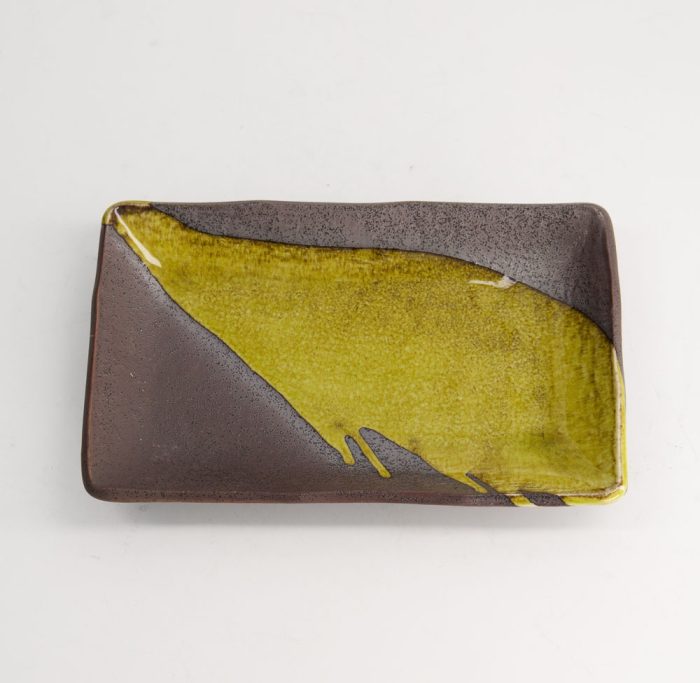 Tokyo Design Studio - Large Plates - Assiettes Rectangulaires - Shiratsu Yuzucha Nagashi - 21x13.5x2.8 cm – Image 2