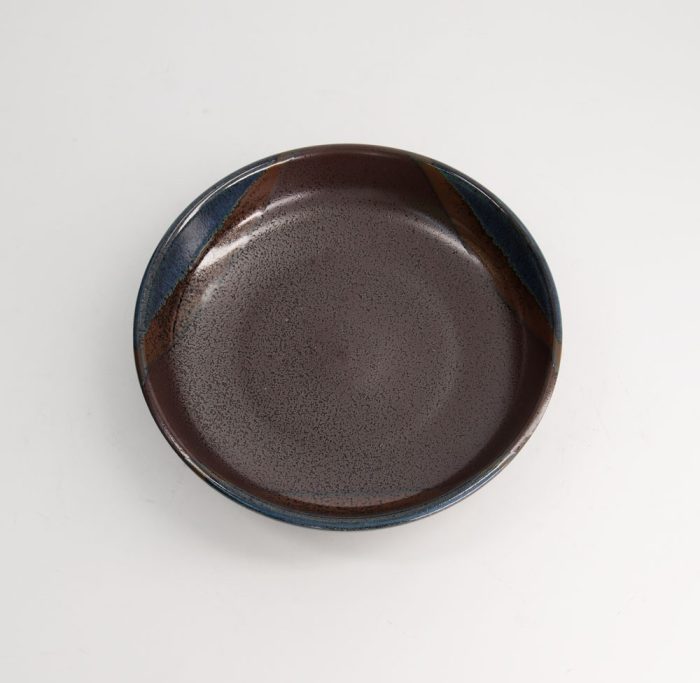 Tokyo Design Studio - Large Plates - Assiette à pâtes - Masiko Kinyo - Gris - 21.5x4.5cm – Image 2
