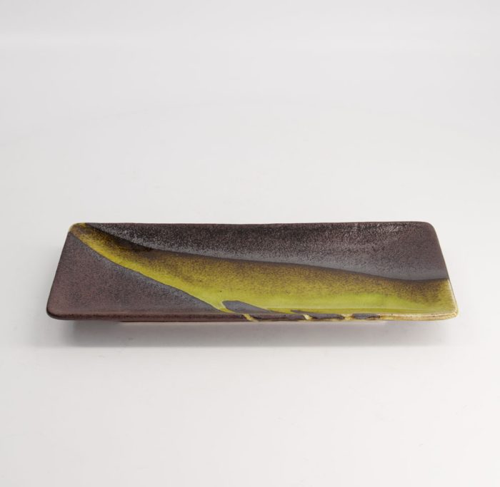 Tokyo Design Studio - Large Plates - Rechthoekig Bord - Yuzucha Nagashi - 28.5x12.5x2.5cm