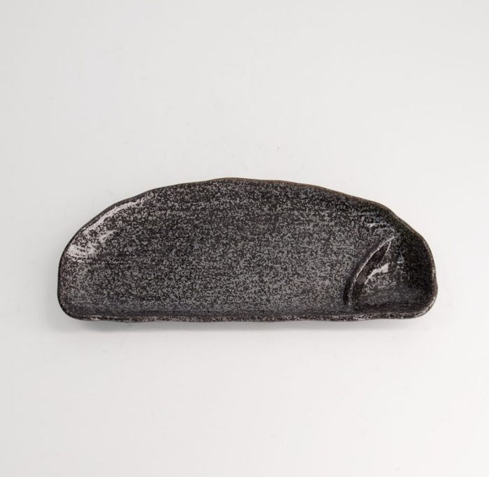Tokyo Design Studio - Large Plates - Assiette Rectangulaire - Kuroyuteki - Noir - 27.5x12x2.5cm – Image 2