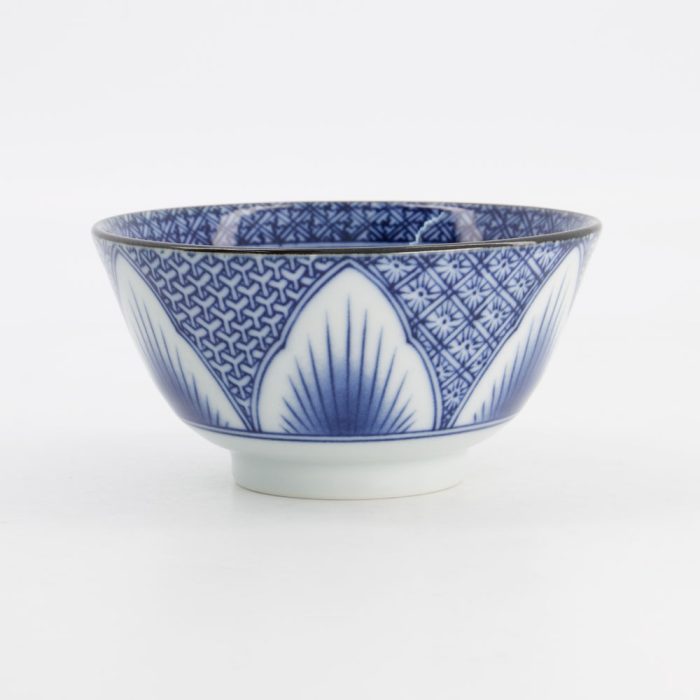 Tokyo Design Studio Bol Tayo Fleur de Lys 13,5x6,8cm 300ml Bleu – Image 3