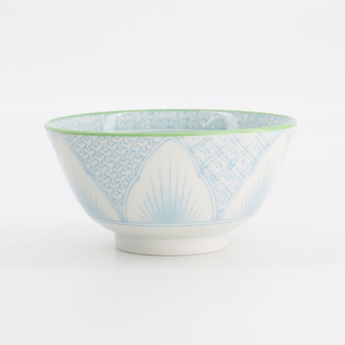 Tokyo Design Studio Lily Flower Tayo Bol Petit 13.5x6.8cm 300ml Bleu Clair – Image 3