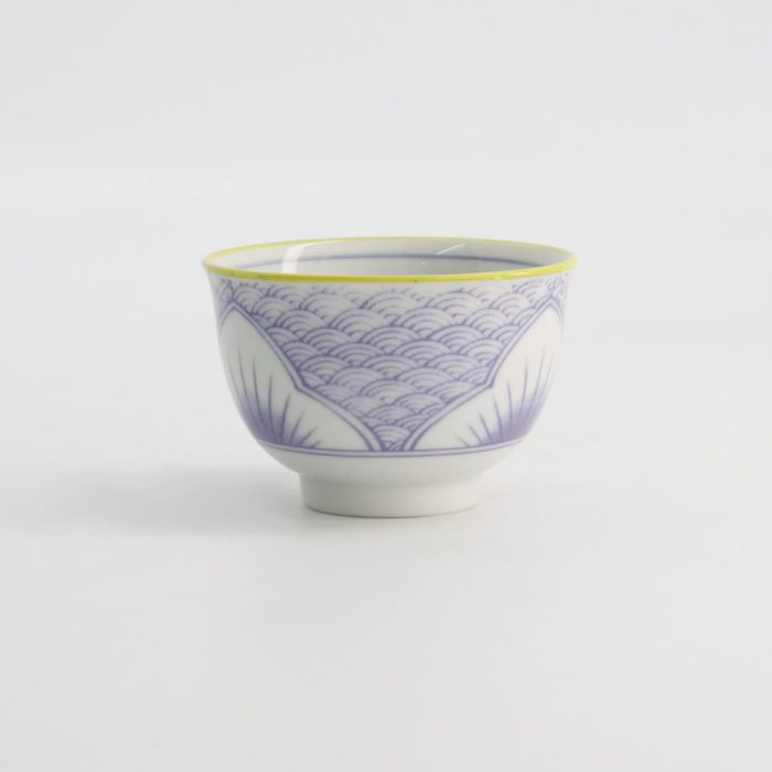 Tokyo Design Studio Tasse à Thé Fleur de Lys 8,4x5,5cm 150ml Violet – Image 3