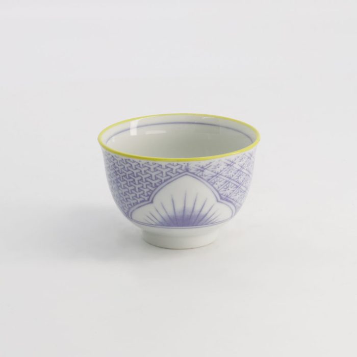 Tokyo Design Studio Tasse à Thé Fleur de Lys 8,4x5,5cm 150ml Violet