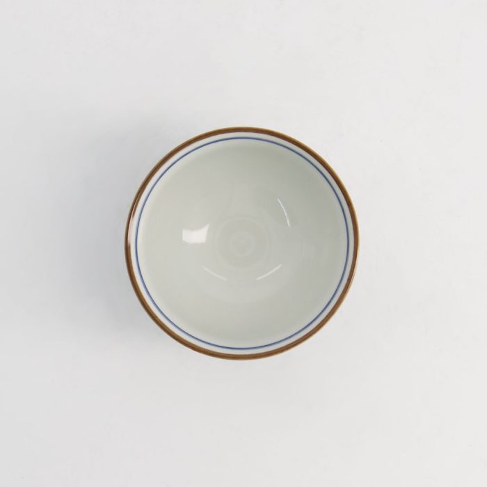 Tokyo Design Studio Tasse à Thé Fleur de Lys 8,4x5,5cm 150ml Bleu – Image 3
