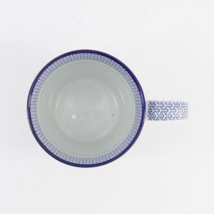 Tokyo Design Studio Mug Fleur de Lys 8,8x10,5cm 350ml Bleu – Image 4