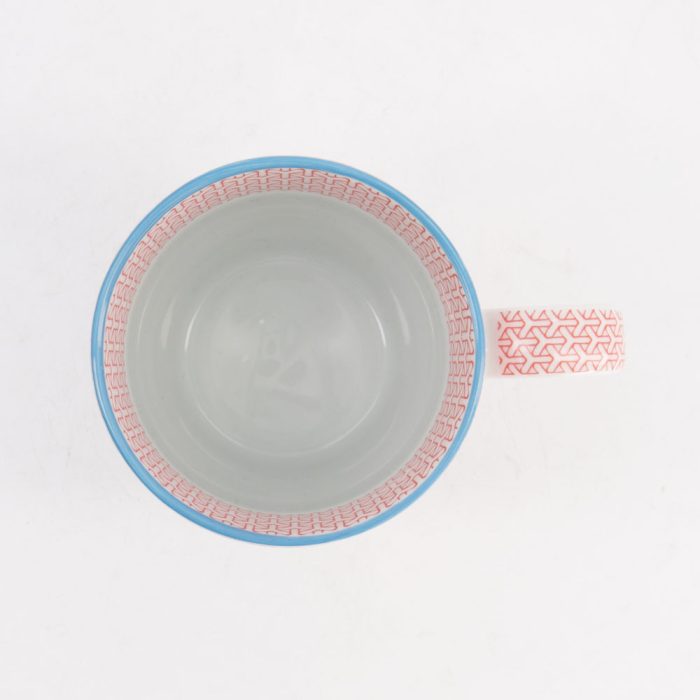 Tokyo Design Studio Mug Fleur de Lys 8,8x10,5cm 350ml Rouge – Image 4