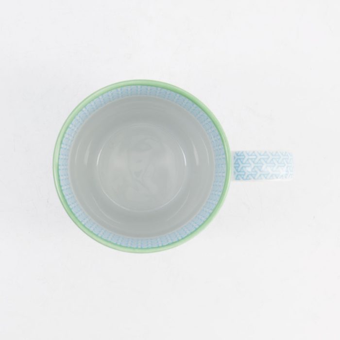 Tokyo Design Studio Mug Fleur de Lys 8,8x10,5cm 350ml Bleu Clair – Image 4