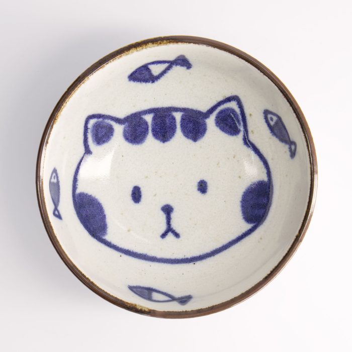 Tokyo Design Studio - Kawaii - Chat Neko - 13.2x5.3cmh 360ml Bleu – Image 3
