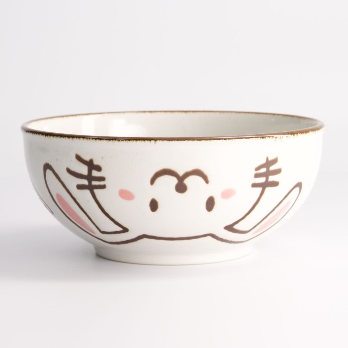 Tokyo Design Studio - Bol Usagi Lapin Kawaii - 16x6.3cmh 600ml Bleu