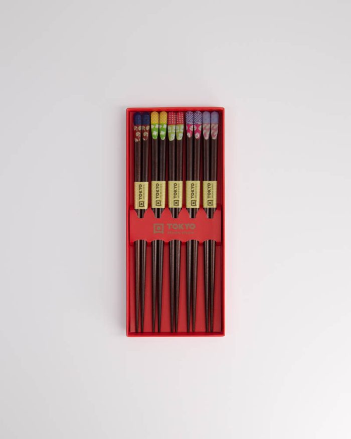 coffret cadeau baguettes - bois multicolore – Image 3