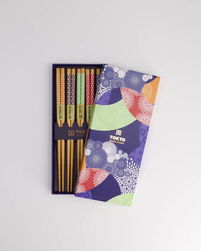 Coffret Cadeau Baguettes Tokyo Design Studio Cercle Coloré – Image 2