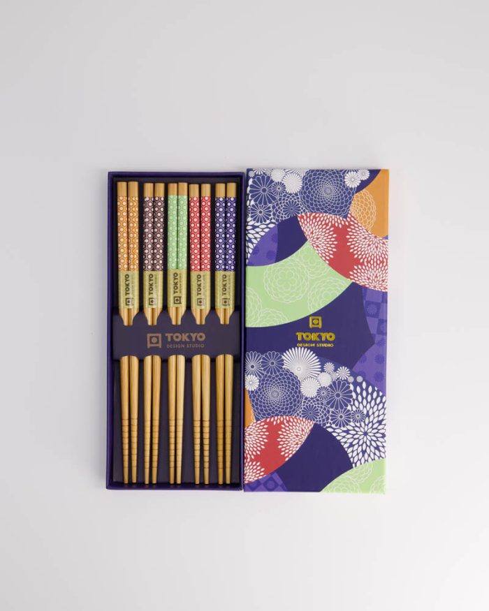 Coffret Cadeau Baguettes Tokyo Design Studio Cercle Coloré