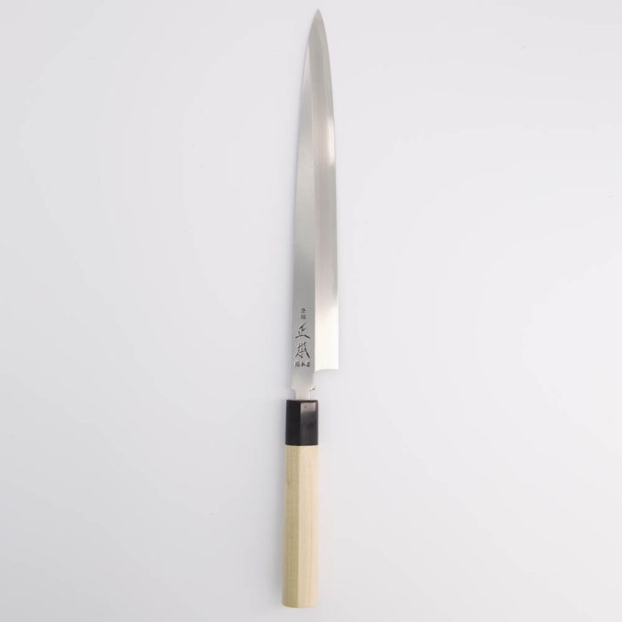 Couteau Masamoto Tokyo Acier carbone Yanagi 27 cm – Image 6