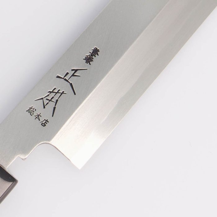 Couteau Masamoto Tokyo Acier carbone Yanagi 24 cm