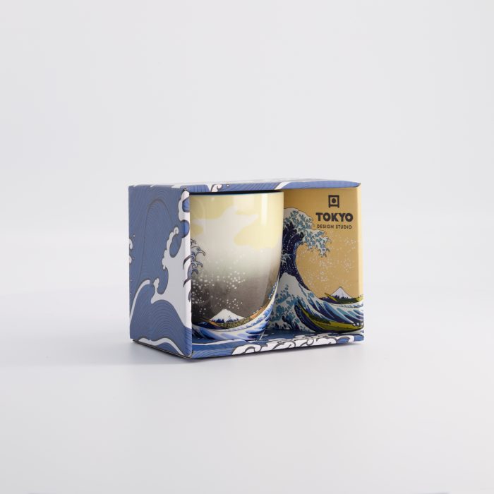 Tokyo Design Studio - Kawaii Hokusai - Mug Avec Boîte Cadeau - 8.5x10.2cm 380ml – Image 2