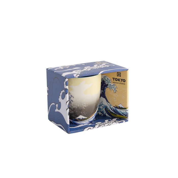 Tokyo Design Studio - Kawaii Hokusai - Mug Avec Boîte Cadeau - 8.5x10.2cm 380ml – Image 4