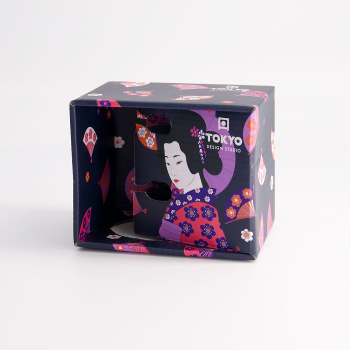 Tokyo Design Studio - Kawaii Maiko - Mug Avec Boîte Cadeau - 8.5x10.2cm 380ml – Image 2