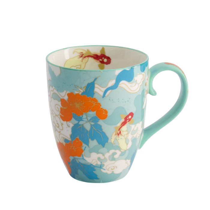 Tokyo Design Studio - Kawaii Goldfish - Mug Avec Boîte Cadeau - 8.5x10.2cm 380ml – Image 3