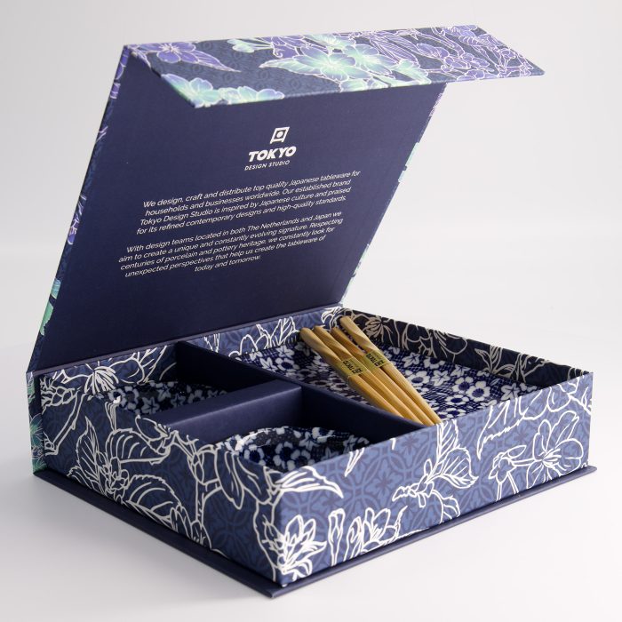 Tokyo Design Studio Nuome Shunjyu Sushi coffret cadeau 4 pièces avec baguettes