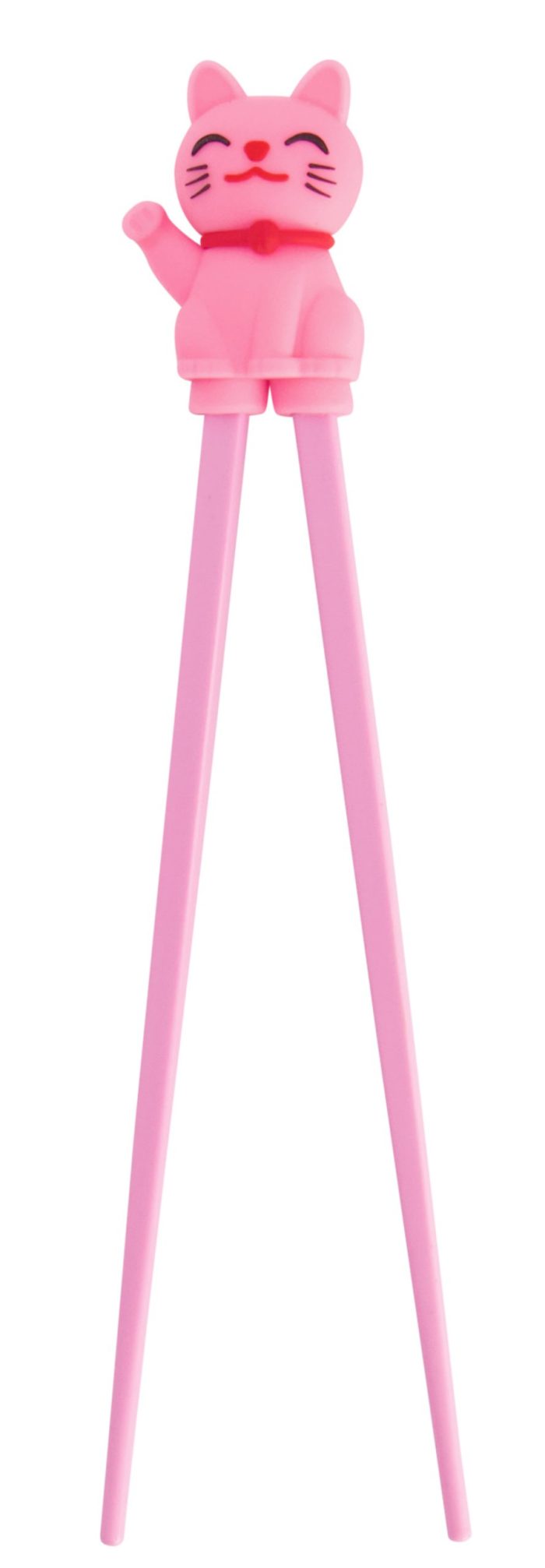 Tokyo Design Studio - Baguettes - Lucky Cat Rose - (baguettes enfant) – Image 2