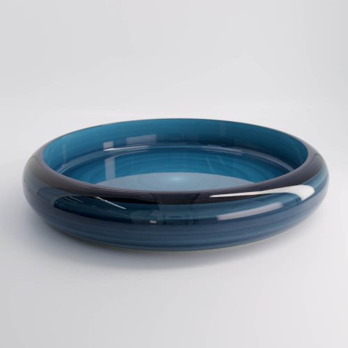 Sushi Oke - Serveerschaal - Lakwerk - Azuur Blauw - 43.8x7.4cm