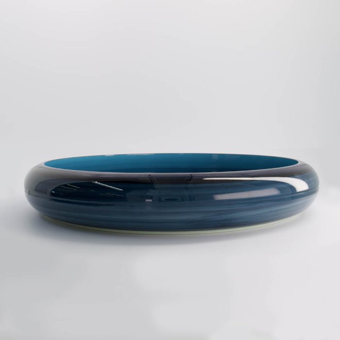 Sushi Oke - Plat de Service - Laque - Bleu Azur - 51x8.1 cm – Image 2