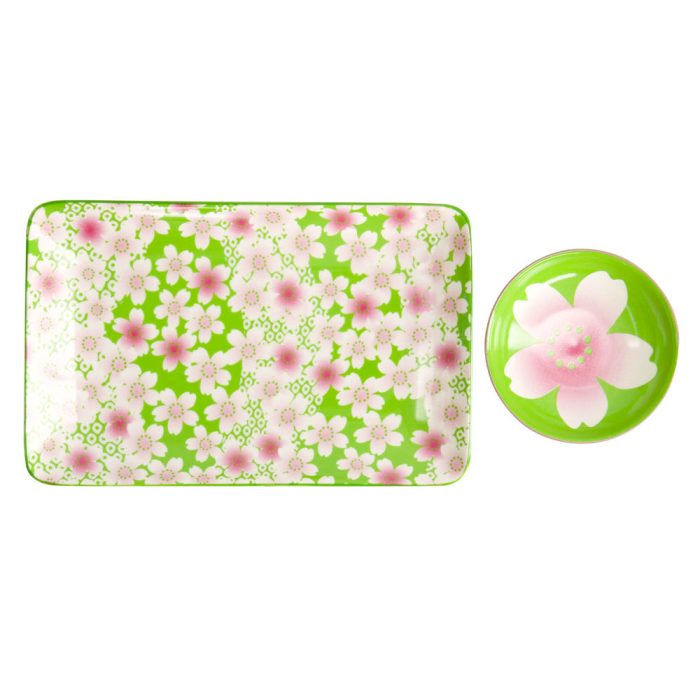 Tokyo Design Studio - Kawaii - Fleur - Ensemble Sushi - 6 pièces - Pour 2 personnes – Image 2