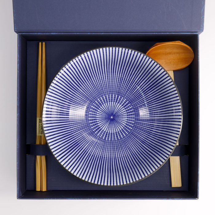Tokyo Design Studio - Tokusa - Bol de Ramen - Ensemble Cadeau - 3 pièces - 1200 ml – Image 3