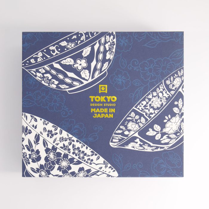 Tokyo Design Studio - Tokyo Blue - Bol à Ramen - Ensemble Cadeau - 3 pièces - 1300 ml – Image 2