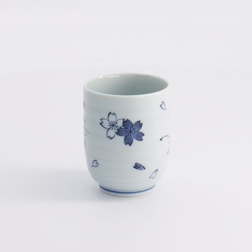 Tokyo Design Studio - Theekop - Blauw/Wit - 6,5x7,5 cm - 160 ml