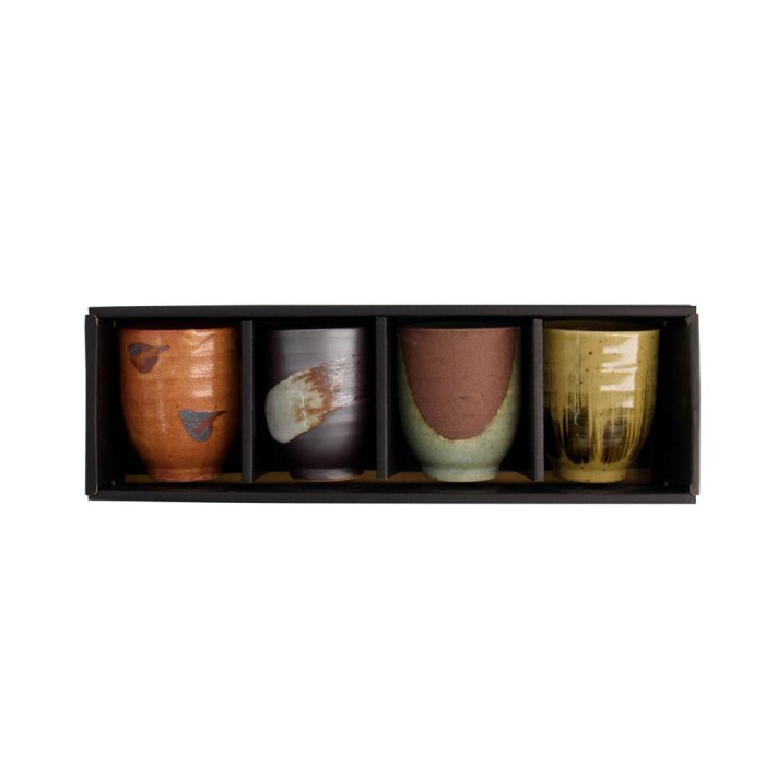 Tokyo Design Studio - Tasses à thé - Coffret Cadeau - 4 Pièces - 6,7x8,3 cm - 200 ml – Image 2