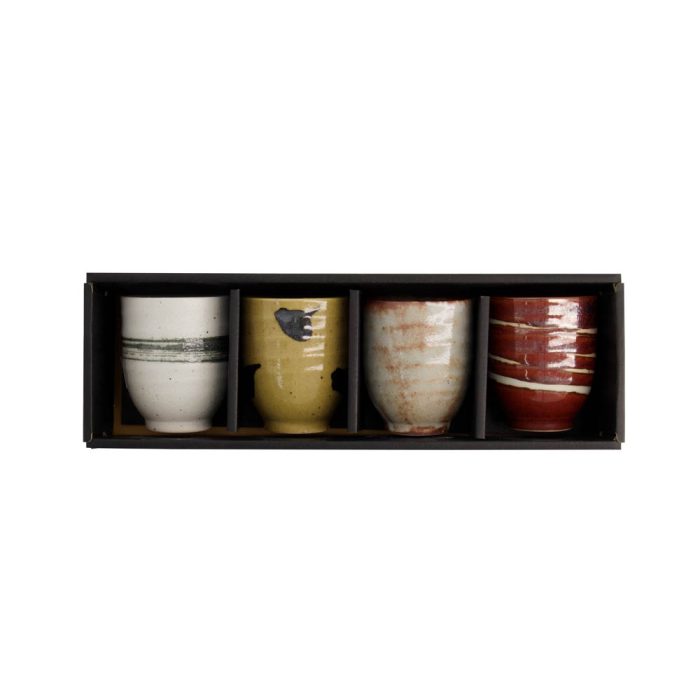 Tokyo Design Studio - Tasses à thé - Coffret Cadeau - 4 Pièces - 6,7x8,3 cm - 200 ml – Image 2
