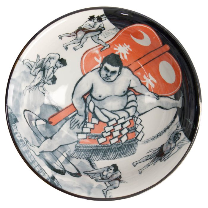 Tokyo Design Studio - Asakusa - Sumo - Bol de Ramen - 20,5x8 cm - 1250 ml – Image 2