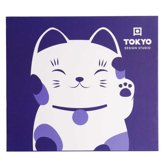 Tokyo Design Studio - Kawaii - Maneko - Bleu - Ensemble Sushi - 6 pièces - 2 Personnes – Image 3