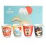 Tokyo Design Studio - Kawaii - Koppenset - 4 Stuks - 170ml