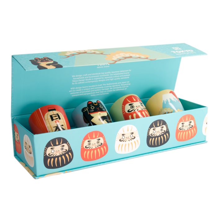Tokyo Design Studio - Kawaii - Ensemble de Tasses - 4 Pièces - 170 ml – Image 2