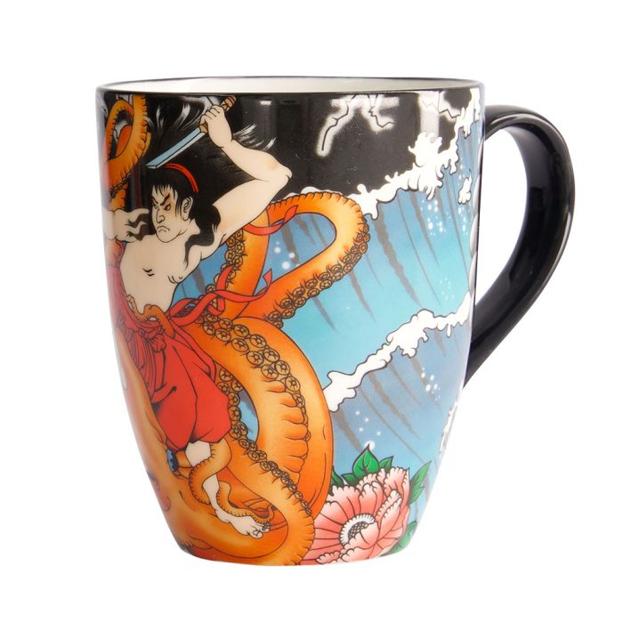 Tokyo Design Studio - Mug Yakuza Octopus - dans une boîte cadeau - 8,5x10,2 cm - 380 ml – Image 3