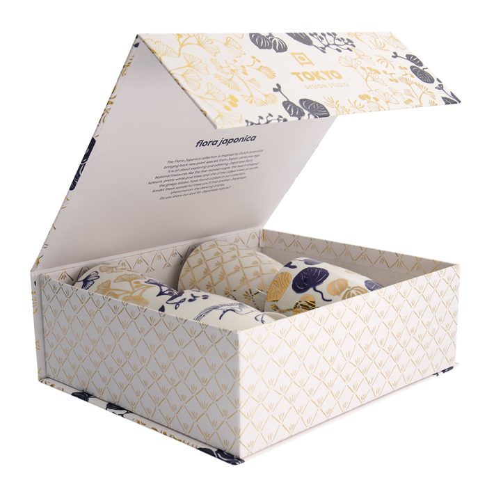 Tokyo Design Studio - Flora Japonica Gold - Ensemble de tasses à expresso - Ensemble de 4 pièces - 8,5 x 10,2 cm - 380 ml – Image 3
