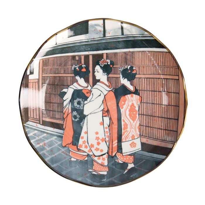 Tokyo Design Studio - Asakusa - Geisha - Assiette de dîner - 25x3cm – Image 2